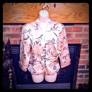 Caliendo brand 3/4 sleeve gold blazer size small